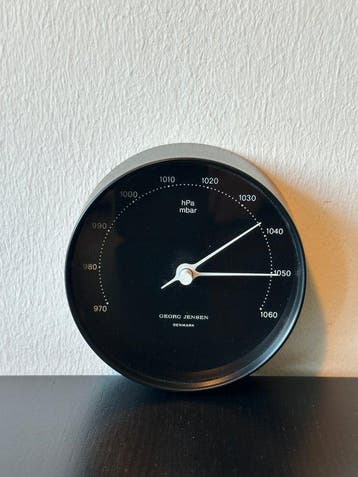 Georg Jensen - Barometer - Metaal - Georg Jensen-barometer