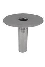 plakplaat lood 25 MO Ø 70 (65) / 300mm, Doe-het-zelf en Verbouw, Buizen en Afvoer, Ophalen of Verzenden, Nieuw