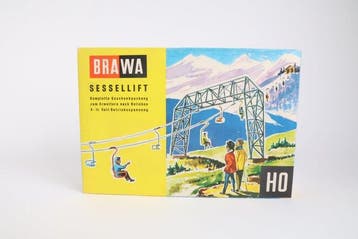 Brawa H0 - 6270 - Modeltreinlandschap (1) - Stoeltjeslift, Nieuw