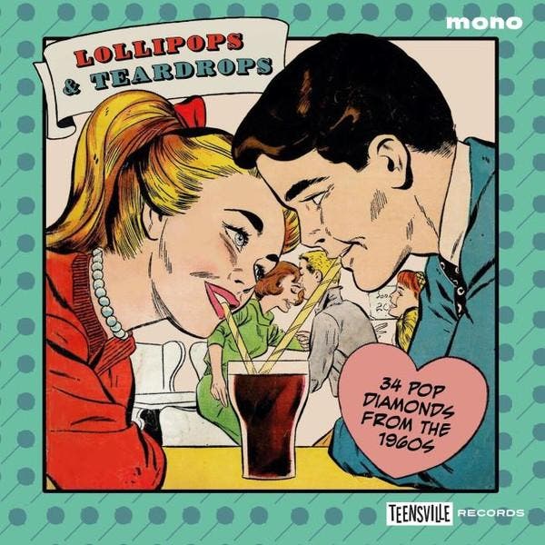 cd - Various - Lollipops &amp; Teardrops (34 Pop Diamonds..., Cd's en Dvd's, Cd's | Overige Cd's, Zo goed als nieuw, Verzenden