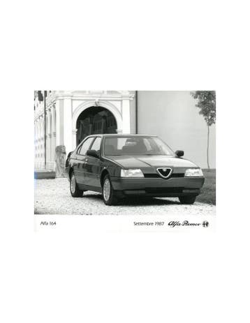1987 ALFA ROMEO 164 PERSFOTO, Boeken, Nieuw, Alfa Romeo, Author