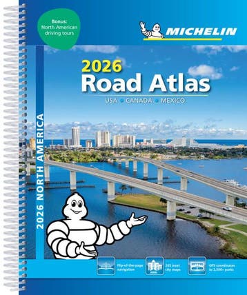 Michelin Wegenatlas Usa, Canada, Mexico 2026 |  | Nieuw, Boeken, Ophalen of Verzenden, Nieuw