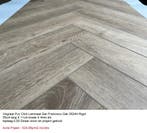 KOOPZONDAG Visgraat Pvc Click Natuur Eik 3 X Kleur €24,95m2, Huis en Inrichting, 75 m² of meer, Grijs, Nieuw, Visgraat Pvc click