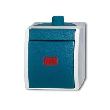 Busch Jaeger Ocean controleschakelaar IP44 opbouw 2601/6, Ophalen of Verzenden, Nieuw