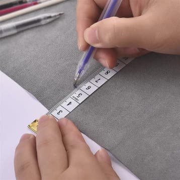 Set van 10 Hitte-uitwisbare Stoffen Markers - Perfect voor N, Verzenden, Nieuw