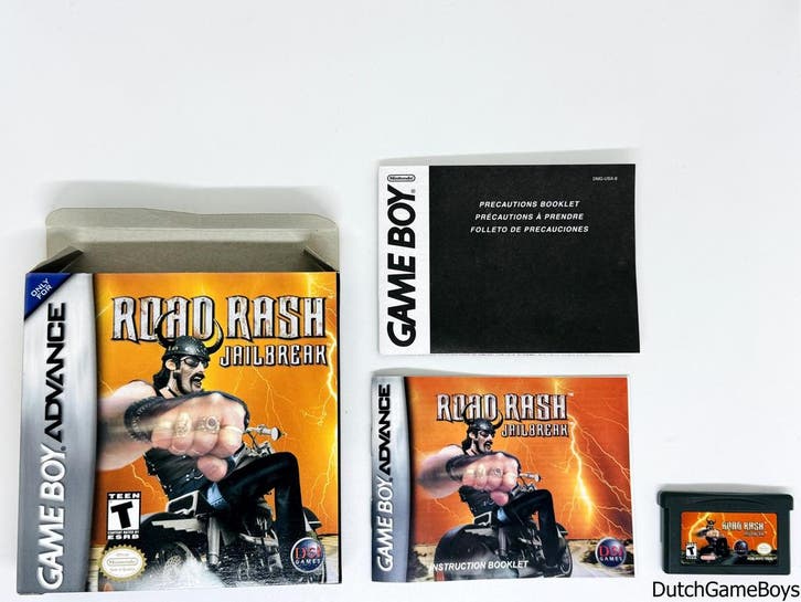 Gameboy Advance / GBA - Road Rash - Jailbreak - USA (1), Spelcomputers en Games, Games | Nintendo Game Boy, Gebruikt, Verzenden