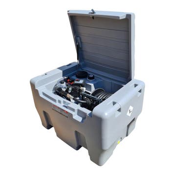 300 liter Dieseltank met slanghaspel en 12 Volt vulpomp, Verzenden