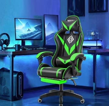 Gamingstoel met Massage &amp; Voetsteun – Ergonomisch Design, Verzenden, Nieuw