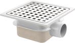 Afvoer Put  | ABS puthuis | RVS rooster | 150 x 150 mm |..., Verzenden, Nieuw in verpakking