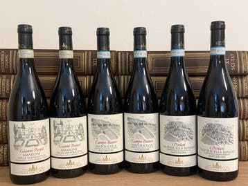 2019 2x Gianni Pavesi Amarone; 2020 2 x Campo Bianco, Nieuw