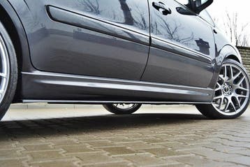 Side Skirts Diffusers OPEL ZAFIRA B OPC, Auto-onderdelen, Verzenden, Nieuw