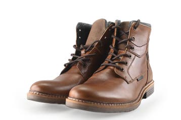 Bullboxer Veterboots in maat 41 Cognac, Overige kleuren, Verzenden, Boots, Zo goed als nieuw