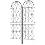 TRUUSK 2-delige Klimrek Set - Metaal - Roestvrij - 50x150 cm, Verzenden