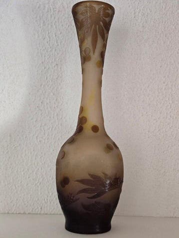 Emile Gallé - Vaas - 1904 - Glas - Nieuwe Kunst