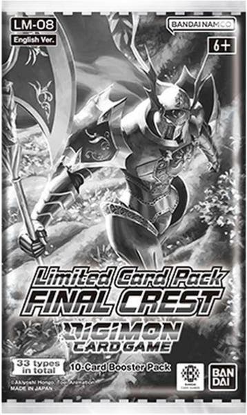 Digimon TCG - Limited Card Pack: FINAL CREST [LM-08], Verzenden, Nieuw