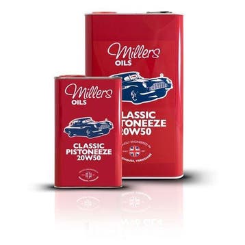 Millers Oil Classic Pistoneeze 20W50. 1 liter, Ophalen of Verzenden, Nieuw