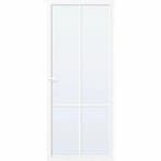 Cando Binnendeur Topeka 83x201,5 (Wit, Stomp, Blankglas), 80 tot 100 cm, Binnendeur, Nieuw, Ophalen of Verzenden