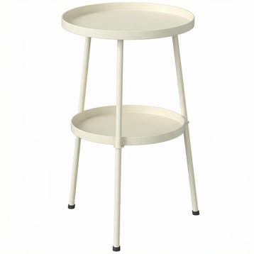 Tuintafel Ø36 Cm, Balkontafel Van Metaal, Eettafel Buiten, R, Verzenden, Nieuw