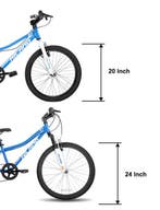 Kinder Mountainbike 24 Inch met Vering en Stevig Frame, Verzenden, Nieuw