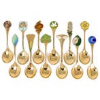 Robbe & Berking - Jaarlepels 1978-1989 - Lepel (12) - .925, Antiek en Kunst