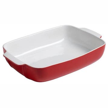 Pyrex Signature Ovenschaal Rechthoek 35x25 cm Rood, Huis en Inrichting, Nieuw