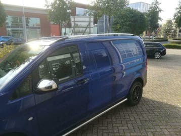 Dakrails Vito Viano W639 W447 Alle Lengtes ZWART of CHROOMoo, Auto diversen, Ophalen of Verzenden, Nieuw
