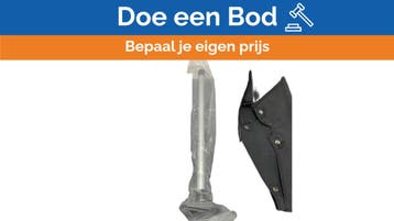 Bieden: Uttern T70 Black Canvass Bow Cover with, Watersport en Boten, Ophalen of Verzenden, Nieuw, Zeilboot of Motorboot