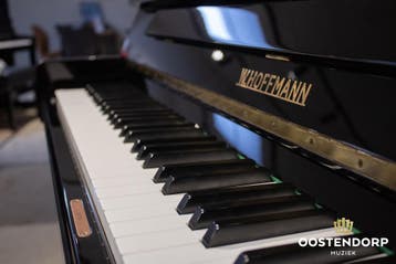 W. Hoffmann P-120 PE messing piano - 141254, Zo goed als nieuw, Zwart, Piano