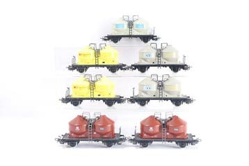 Märklin H0 - 4662 - Modeltrein goederenwagon (7) - 7 Silo, Nieuw