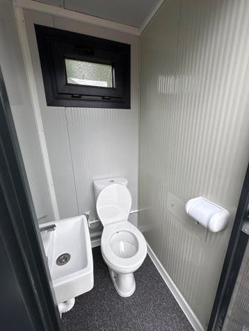 Dubbele Toiletunit + Urinoir | WC Unit | Sanitair Unit, Ophalen of Verzenden, Nieuw, Toilet