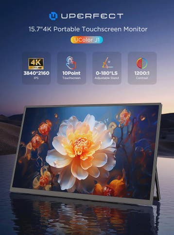 UPERFECT 15.7" 4K Draagbare Touchscreen Monitor - IPS, HDR,, Verzenden, Nieuw