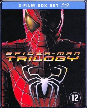 Spider-man trilogy steelbook (blu-ray tweedehands film), Cd's en Dvd's, Blu-ray, Ophalen of Verzenden, Zo goed als nieuw