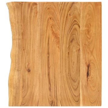 vidaXL Wastafelblad 58x52x3,8 cm massief acaciahout, Verzenden, Nieuw