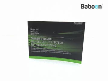 Instructie Boek Kawasaki Ninja 650 2020-2022 (EX650N-M), Verzenden, Gebruikt
