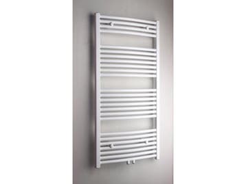 Veiling - Beaux handdoekradiator licht gebogen 60x120cm wit, Doe-het-zelf en Verbouw, Verwarming en Radiatoren, Nieuw