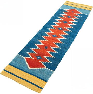 Handgeweven designer Kelim - Verzamelaarsstuk - Kelim - 195, Nieuw