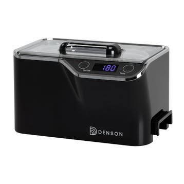 Denson Ultrasone Reiniger Zwart 0,6 Liter – Compacte, Ophalen of Verzenden, Nieuw