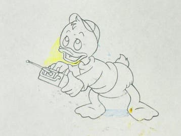 Walt Disney, 1987/90 - Originele animatie-tekening -, Nieuw
