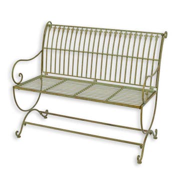 AN IRON BENCH - REDDISH GREEN (Beeldjes - Decoratie), Verzenden, Nieuw