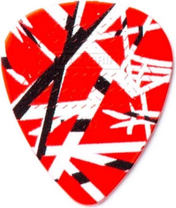 Jim Dunlop Eddie Van Halen Frankenstein plectrum 0.60 mm, Muziek en Instrumenten, Ophalen of Verzenden, Nieuw, Elektrische gitaar
