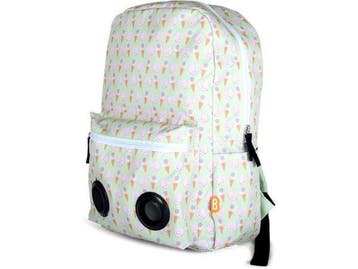 Veiling - BOOMZAC Bluetooth speaker backpack rugzak candy, Sieraden, Tassen en Uiterlijk, Tassen | Rugtassen, Nieuw