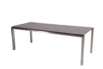 4 Seasons Outdoor Goa tafel RVS met HPL blad antraciet 220, Ophalen of Verzenden, Nieuw