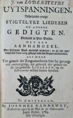 J. van Lodensteyn - Uytspanningen - 1769