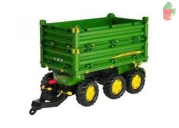 Rolly Toys Multi Trailer John Deere 3-Assig (Traptrekkers), Ophalen of Verzenden, Nieuw