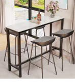 Verstelbaar Laptopbureau op Wielen – 360° Draaibaar Blad, Huis en Inrichting, Tafels | Bijzettafels, Verzenden, Nieuw