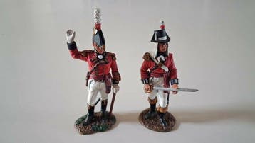 King & Country - Tinnen soldaat - NA271 Royal Marine Officer, Nieuw