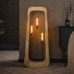 *WOONWINKEL* Vloerlamp Mangohout 3 Lichts, Verzenden, Nieuw