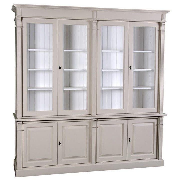 Buffetkast beige 60704 Toulouse 220cm, Huis en Inrichting, Kasten | Buffetkasten, Ophalen of Verzenden