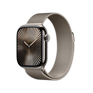 Apple Watch Series 10 Titanium 42mm Cellular Natural Natu..., Ophalen of Verzenden, Zo goed als nieuw