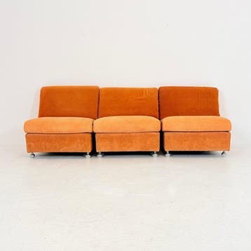 Sofa - stof - Drie modulaire loungestoelen